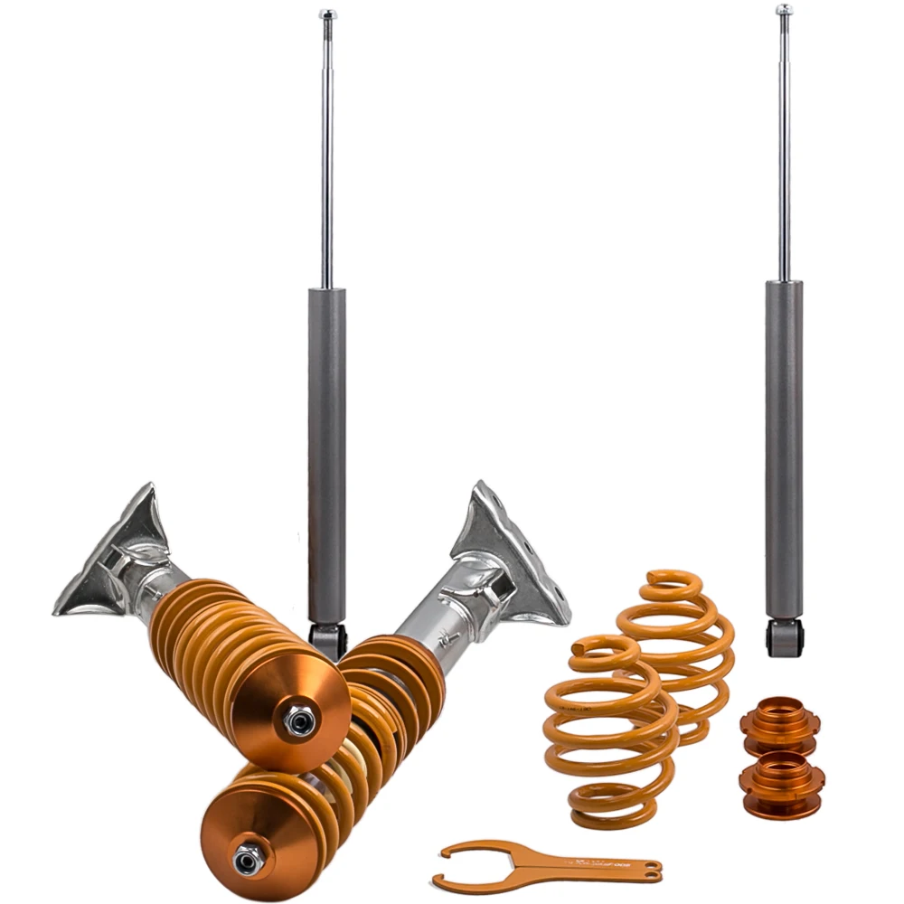 Kit Coilover Per Bmw Serie 3 Coupe 316I-328I + 318Is E36 1992-1998 Saloon Ammortizzatori Coilovers Regolabili