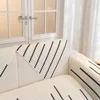 Sofa Cushion Four Seasons Universal Non-Slip Cushion Cover Cloth Simple Advanced Sense Solid Color Sofa Cover Back Towel 4
