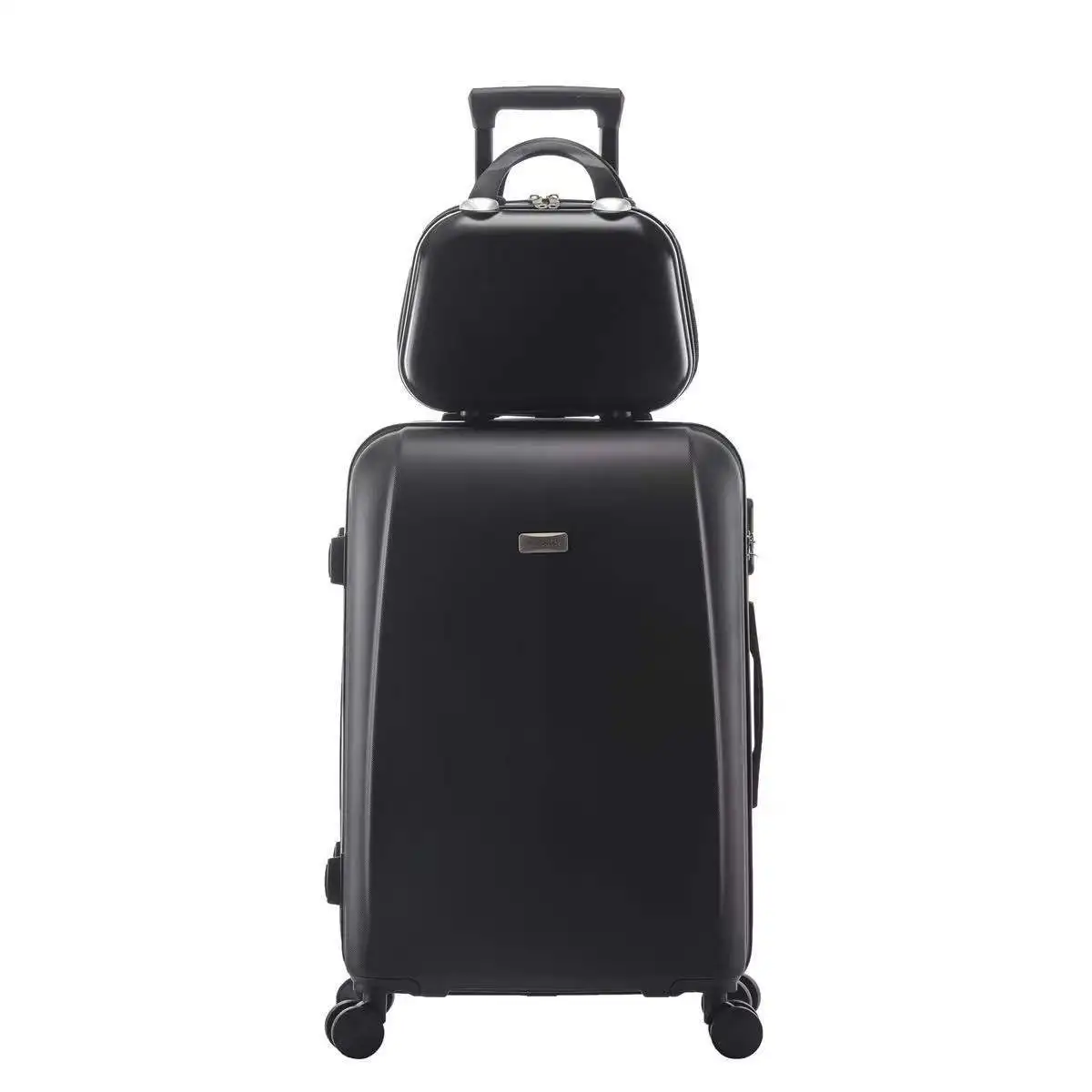 PLUENLI Japanese Style Luggage Fresh Travel Password Case Men's and Women's Trolley Case Child and Mother Leather