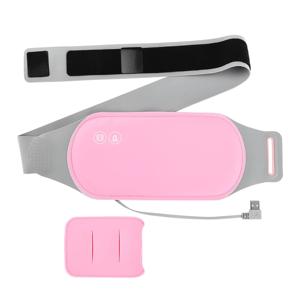 3 Levels Menstrual Heating Pad Abdominal Massager Smart Warm Palace Belt Waist Heating Vibration Mas