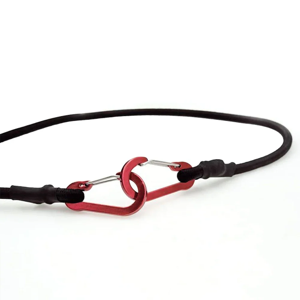 60/90/120cm Stretch Elastic Ropes Heavy Duty Bungee Cord With Hooks Carabiner Hooks Cord for Luggage Rack Cargo