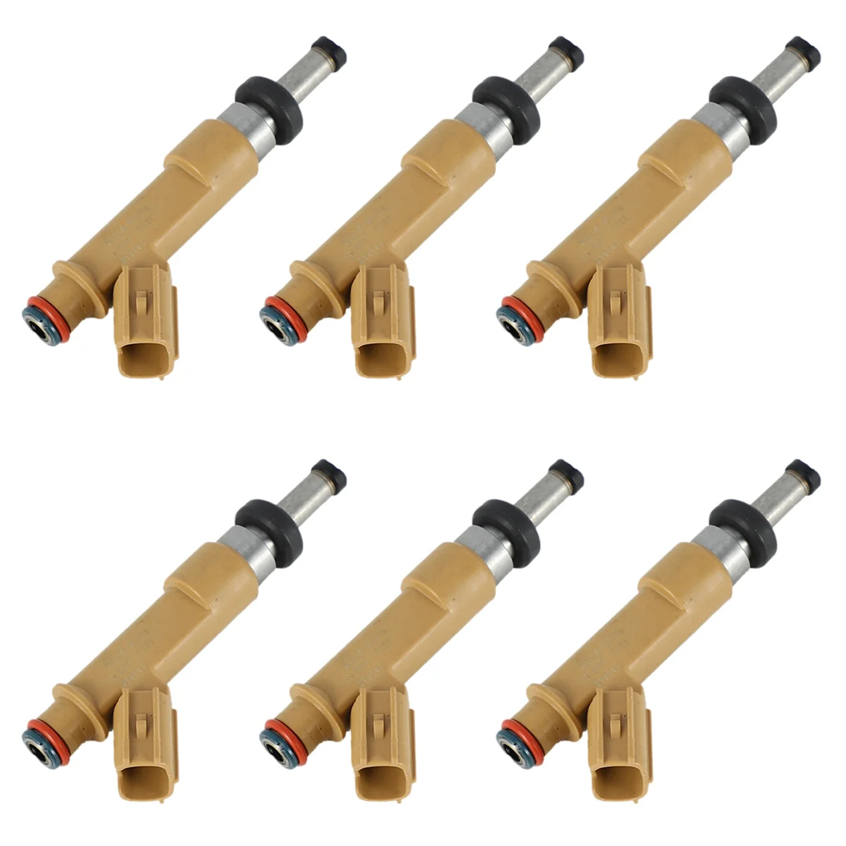 

6 Piece Fuel Injector 23250-0T020 for 09-15 Toyota Corolla Matrix 1.8L Fj1068