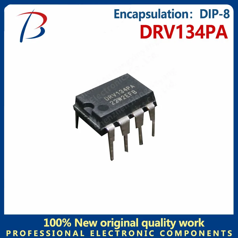 10Pcs Drv134Pa Audio Balanced Line Driver Pacchetto In Linea Dip-8 Dual Channel Single-End Turn Balanced