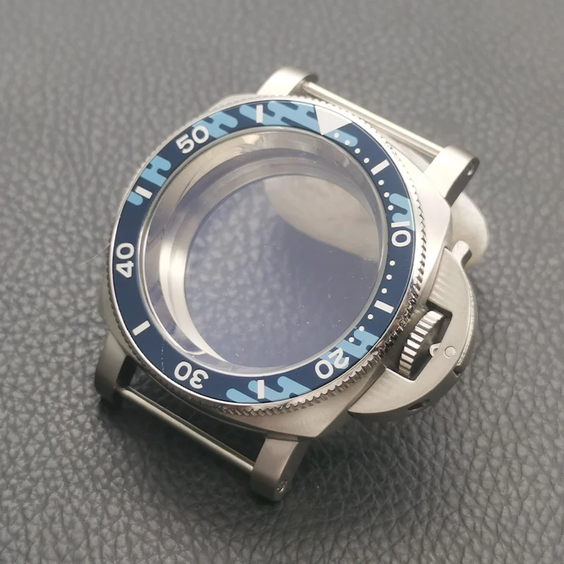 Mod 42mm Silber PNH Uhrengehäuse Transparente Rückseite Passend für NH35 NH36 4R35 4R36 7S26 Uhrwerk 28,5mm Zifferblatt Uhrengehäuse Refit Teile – Detail 1