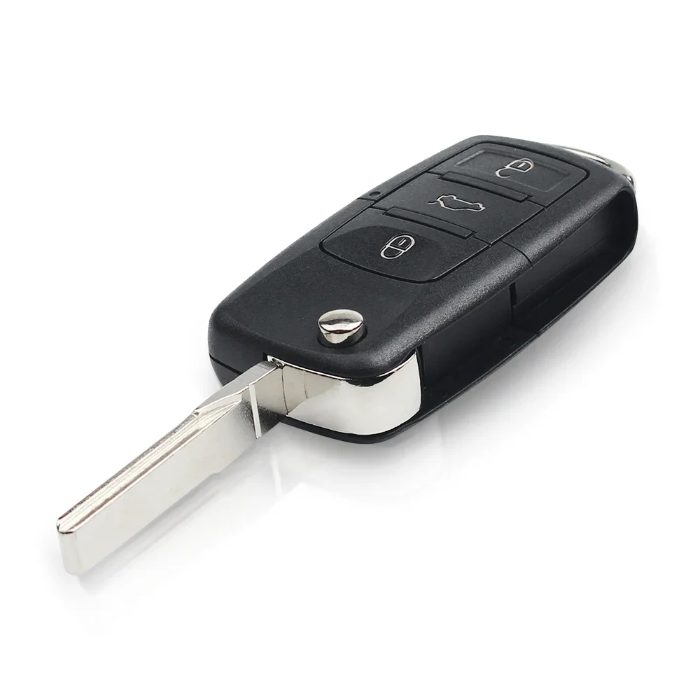 Car Remote Key Car Key Dandkey Flip Key Car Remote Key For VW Volkswagen Passat Bora Polo Golf Beetle 1J0 959 753 AH 2005 2006 2007 2008 2009 2010 2011