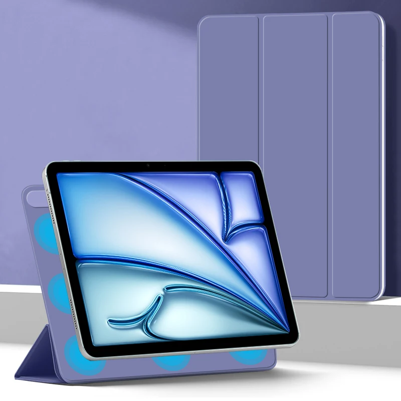 Smart Folio for iPad Air 11 2024 Case M2 iPad Air 5 4 Case iPad 10th Gen Pro 11 12.9 4th 2022-2018 Funda Mini 6 Magnetic case