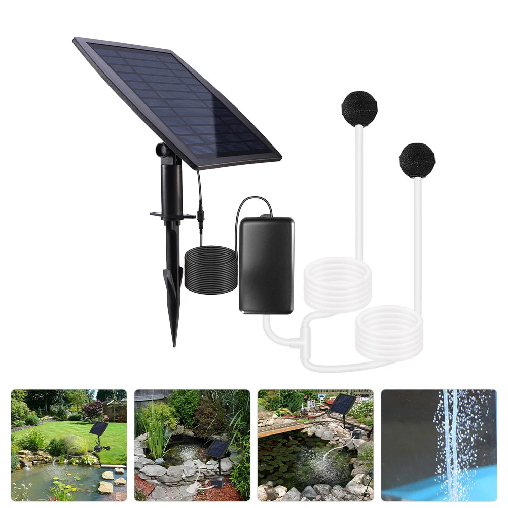 

Solar Pump Pond Outdoor Water Aerator for Mute Oxygenator Increasing Fitting