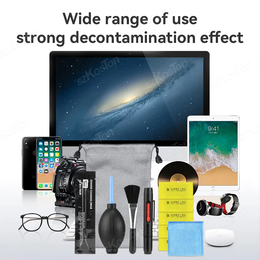 Deluxe Camera Lens and Sensor Cleaning Kit for DSLR and Mirrorless Cameras
