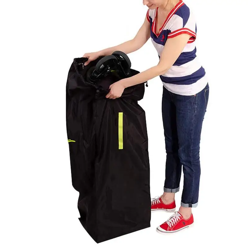 

Gate Check Stroller Bag Ultra Durable Water Resistant W/Adjustable Carry Straps Fits Most Strollers Machine Washable