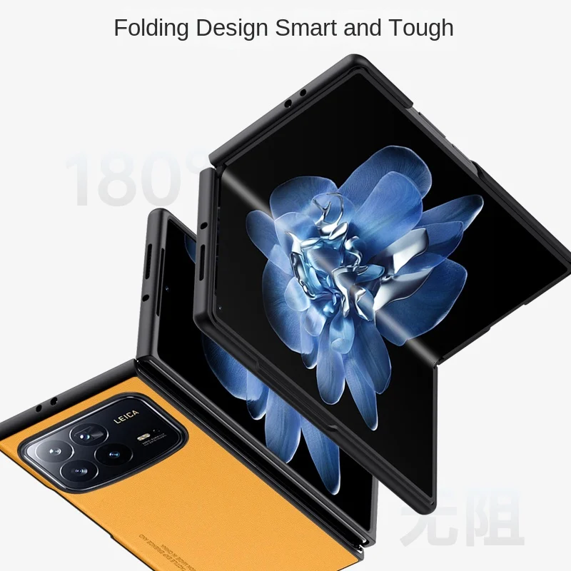 Premium Magnetic Shockproof Leather Phone Case with MagSafe Compatibility