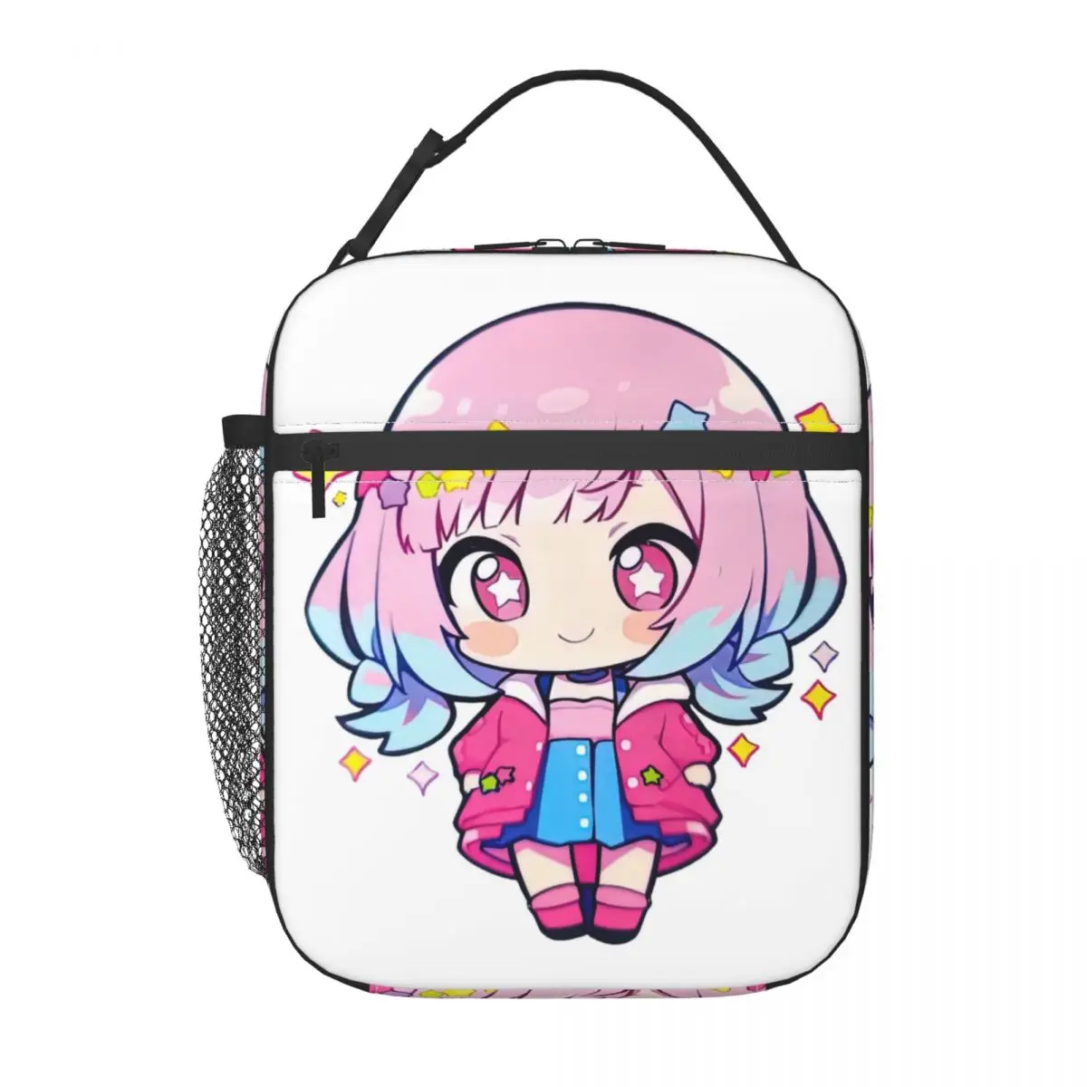 

Cartoon Animation Otori Emu So Lovely Thermal Insulated Lunch Bags Women Portable Lunch Tote for Outdoor Picnic Storage Food Box