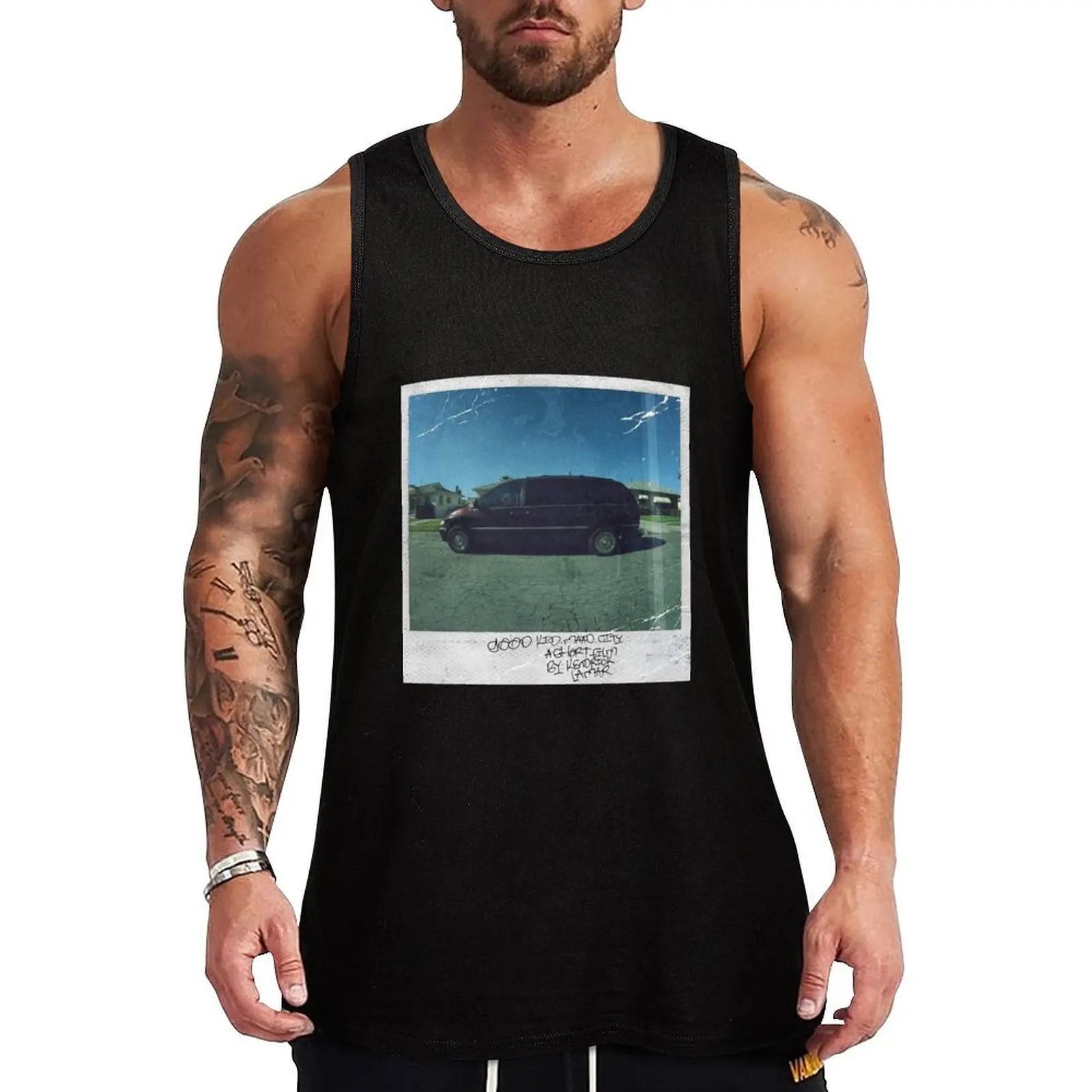 

Good Kid, m.A.A.d City A Short Film Tank Top fitness clothing for men Men's gym gym clothing