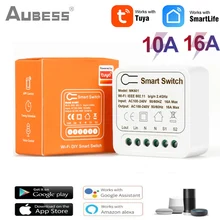 

MINI Wifi Smart Switch 10A 16A 2-way Control Timer Wireless Tuya Smart Switches Smart Home Compatible With Alexa Google Home