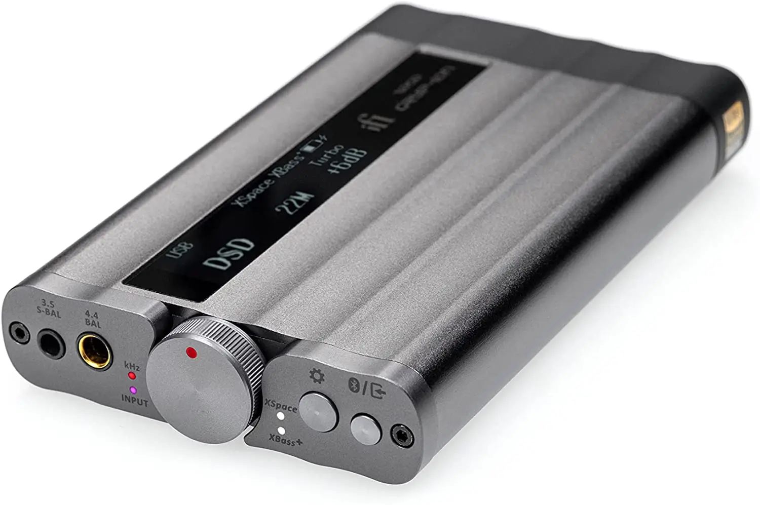 

iFi xDSD Gryphon Ultra-Res Hifi Portable Balanced DAC & Headphone Amplifier Bluetooth 5.1 USB-C / S-PDIF 3.5mm SE 4.4mm Bal