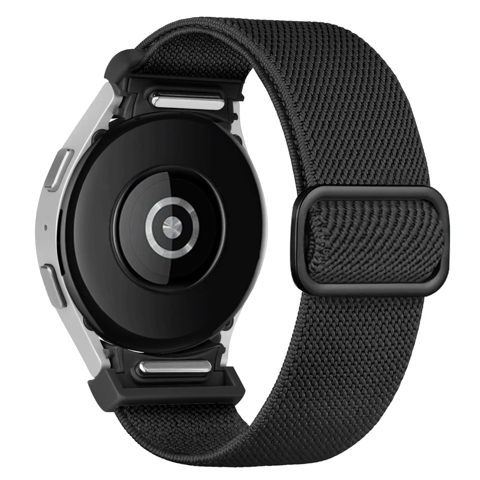 Elastic Nylon Loop Bracelet - Smartwatch Band, No Gaps, Multiple Sizes