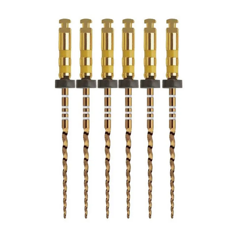 Dental Pro Taper Super Files GOLD Universeral Engine Use Rotary Files Golden Dondontic Root Canal NITI Dentist Tool 5