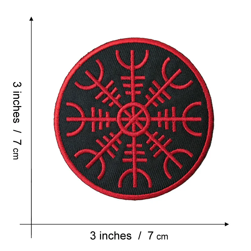 Biohazard Symbol Horror Movie Embroidery Patch - Psycho Clown Halloween Clothing Accessory