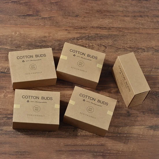 القطن مزدوج الرأس 1000 قطعة مزيج اللون الخيزران ال...