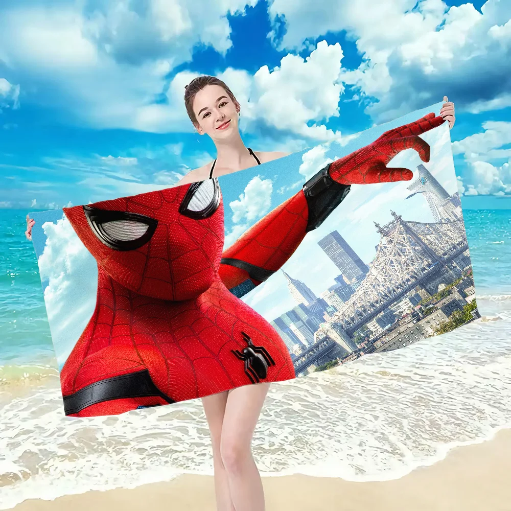 Cool S-SpiderManS Towel towel pattern beach towel, quick drying and absorbent, The fabric is made of cotton and does not fade 2
