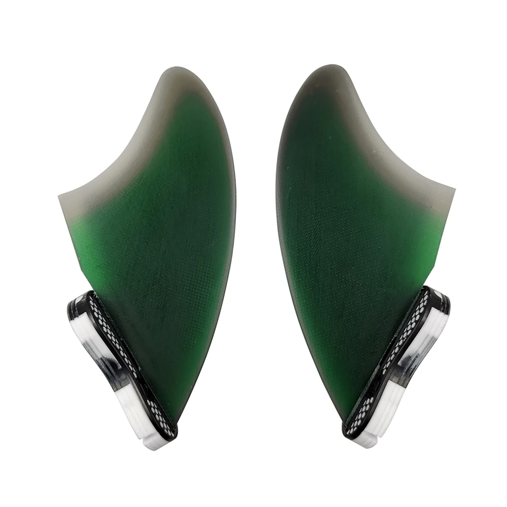 K2 Surfboard Fins For UPSURF FCS 2 Fin Boxes Keel Quilhas Fibreglass Twin tabs Fins Stabilizer Side Twin Set Surf