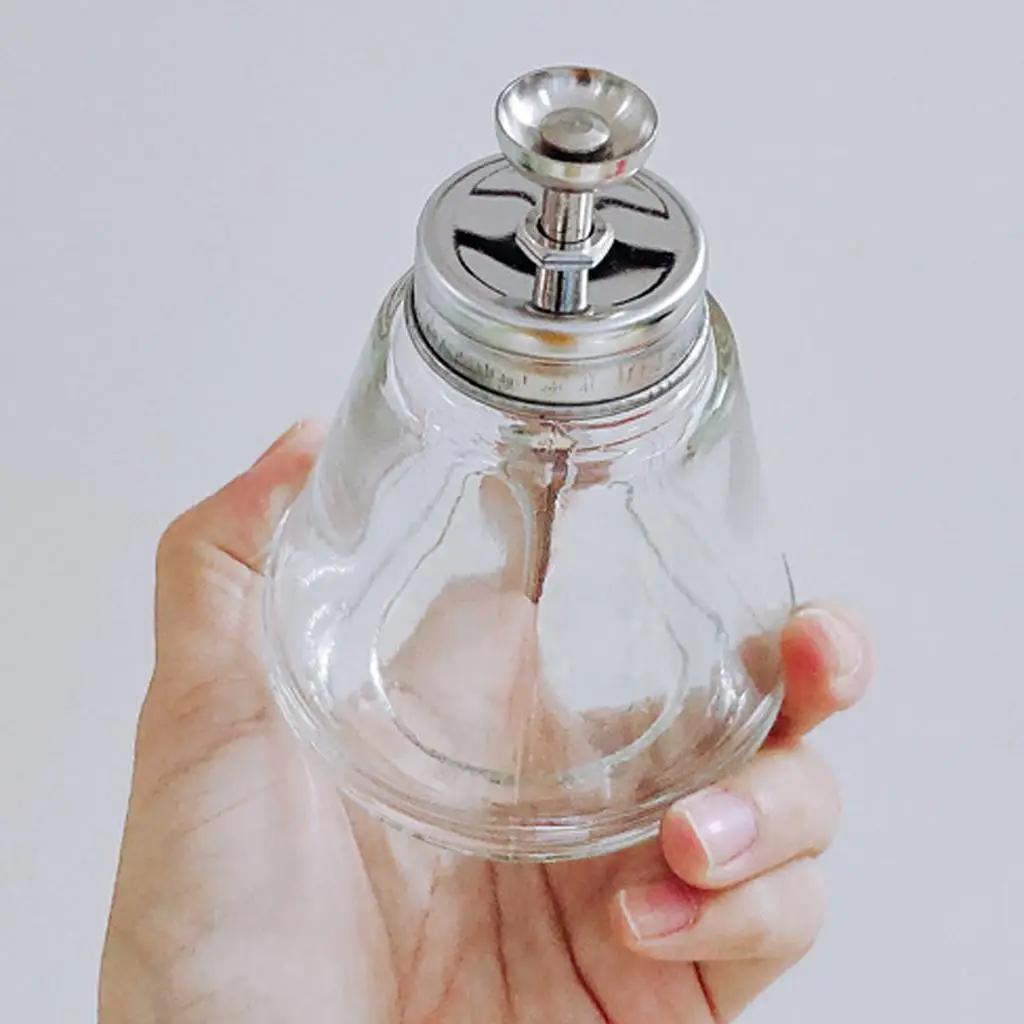 Glass Nail Polish Remover Pump Dispenser Spill-proof Acetone Alcohol Bottle