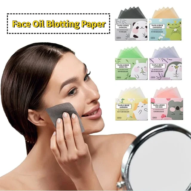 100pcs Protable Face Oil Blotting Paper: Your Savior for a Fresh and Confident Look