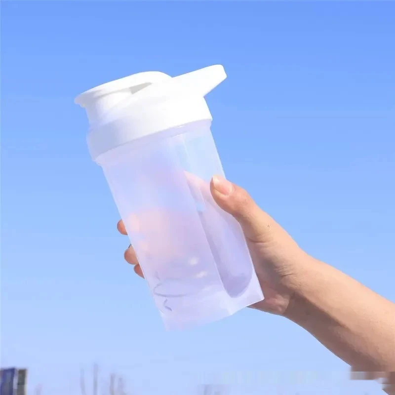 Shaking Cup Mixing Cup Sports Water Portable Protein Powdermilkshake Fitness Kettle In Stock 500ml Coffee Cupoutdoor Travel