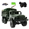 Wpl Naughty Dragon B16 1 6wd Military Truck With Canvas Rc Car Climbing Remote Control Plaything Holiday Birthday Gift Boy 4