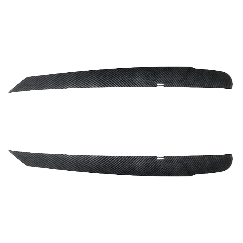 

Car Headlights Eyebrow Eyelids Decoration Stickers Trim Cover for Touran 2011-2015 Carbon