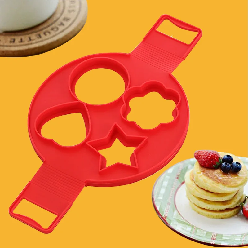 Nuovi accessori da cucina stampo per uova fritte in Silicone per cottura  cottura Pancake stampo per pasticceria gadget innovativi per utensili da  cucina