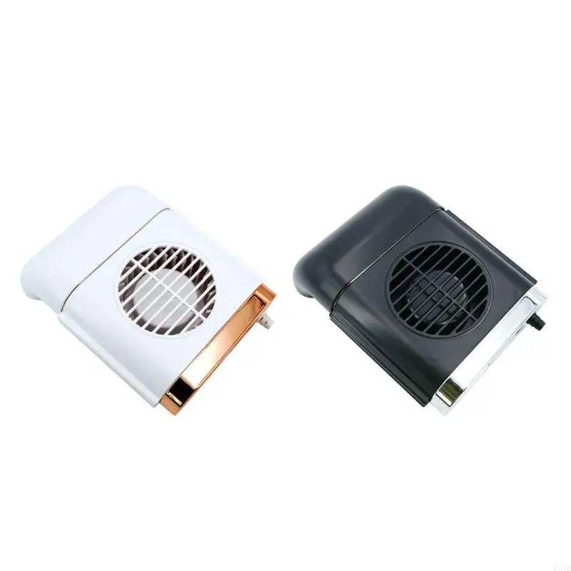 P9JB Car Rear for Seat Headrest Fan Passenger for Seat 3 Speed 5V USB Fan Air Cooling Truck SUV Auto White