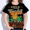 Children's T-Shirt Capybara Print White Tshirts Baby T-Shirt Cartoon Boys Summer Clothes O-Neck Kids Shirt Fashion Child T-Shirt 6
