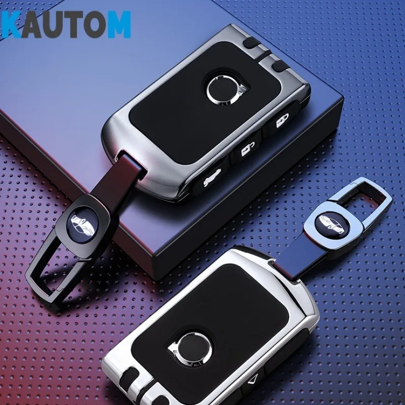

Men Car Zinc Alloy High-End Key Cover Use For Volvo XC60 S90 S60 XC90 XC40 V60 Metal Key Case 2023