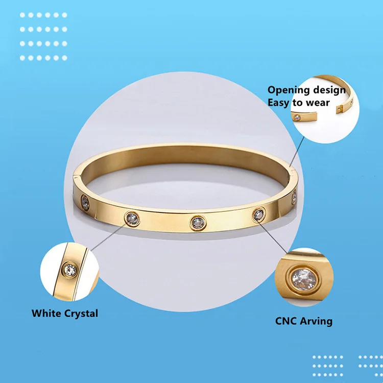 Рисунок 6 - Женский медный браслет с шармами золотого цвета