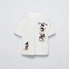 Disney Clothes Summer New Short Sleeve Tops Boys Cartoon Print Crewneck Base Shirt Children Fashion Wear Thin All-match Tees 3