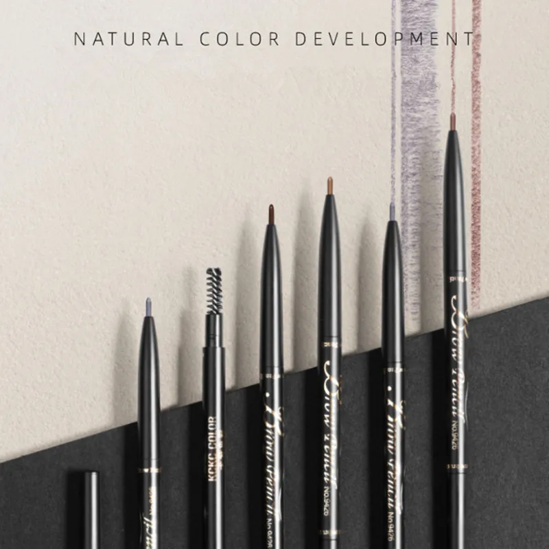 KCKC COLOR Eyebrow Pencil Brow Enhancer Pen Double Fine Head and Brush Long Lasting Eye Brow Definer Cosmetics Easy to Wear 5 KCKC COLOR Eyebrow Pencil Brow Enhancer Pen Double Fine Head and Brush Long Lasting Eye Brow Definer Cosmetics Easy to Wear - Image 5