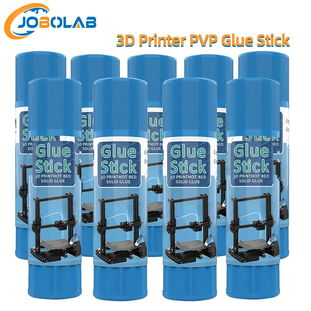 3D เครื่องพิมพ์กาว Stick กาวแข็งสําหรับเตียงร้อนพิมพ์ Filament PLA ABS PETG TPU ทําความสะอาดง่าย PVP ปลอดสารพิษ Strong กาวพิเศษ 1