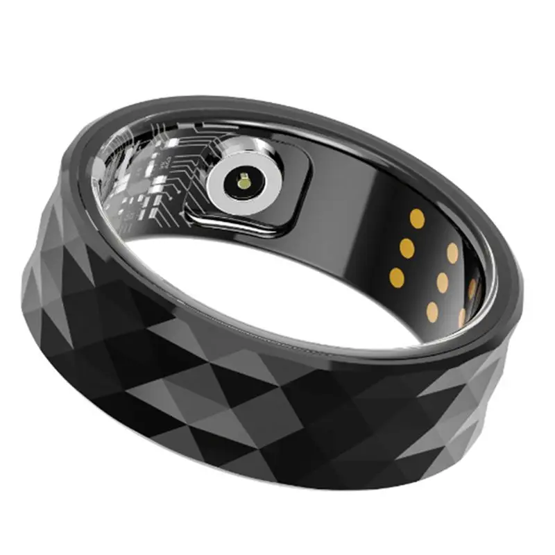 [NEW A09R!】 R12M Smart Ring Men Women Heart Rate And Multi-Sport Mode Fitness Ring IP68 Sleep Monitor Smart Ring 20 19.8Mm 1