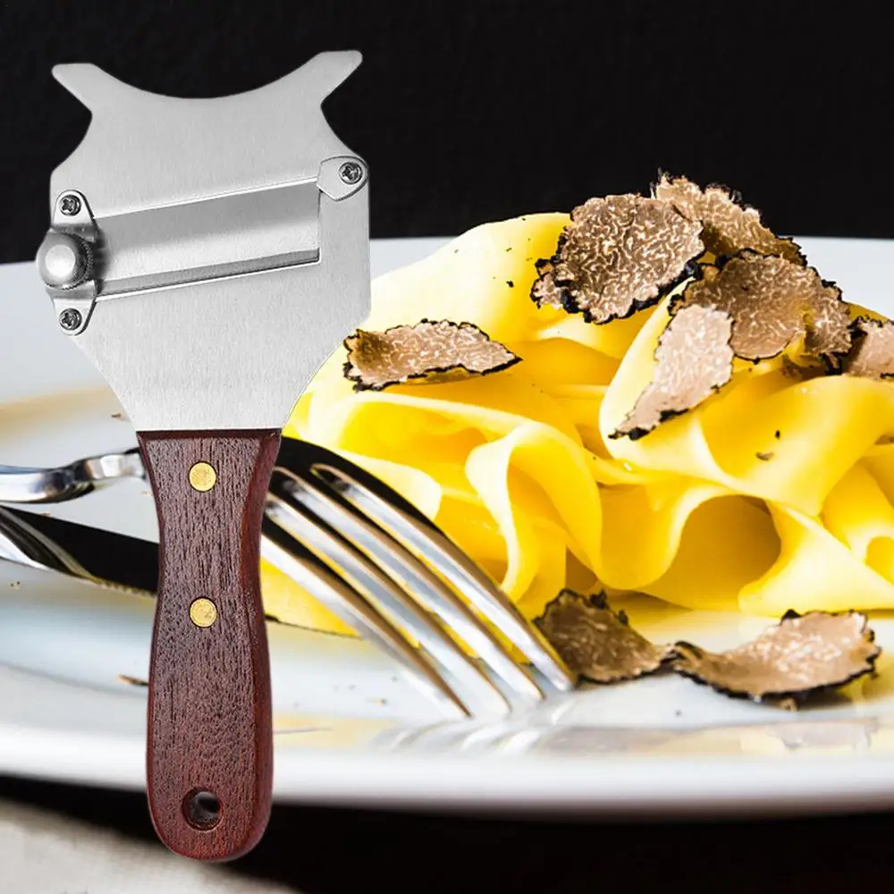 Description Picture 3 of itemTruffle Slicer Professional Stainless Steel Truffle Slicer Black and White Truffle Grater Slicing Knife Chocolate Cheese Knife