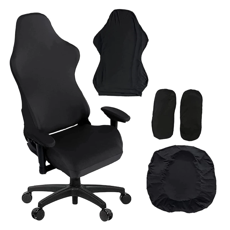 

Gaming Chair Covers Stretch Printed Computer Chair Slipcover for Leather Office Game Reclining Chair Protect 203C