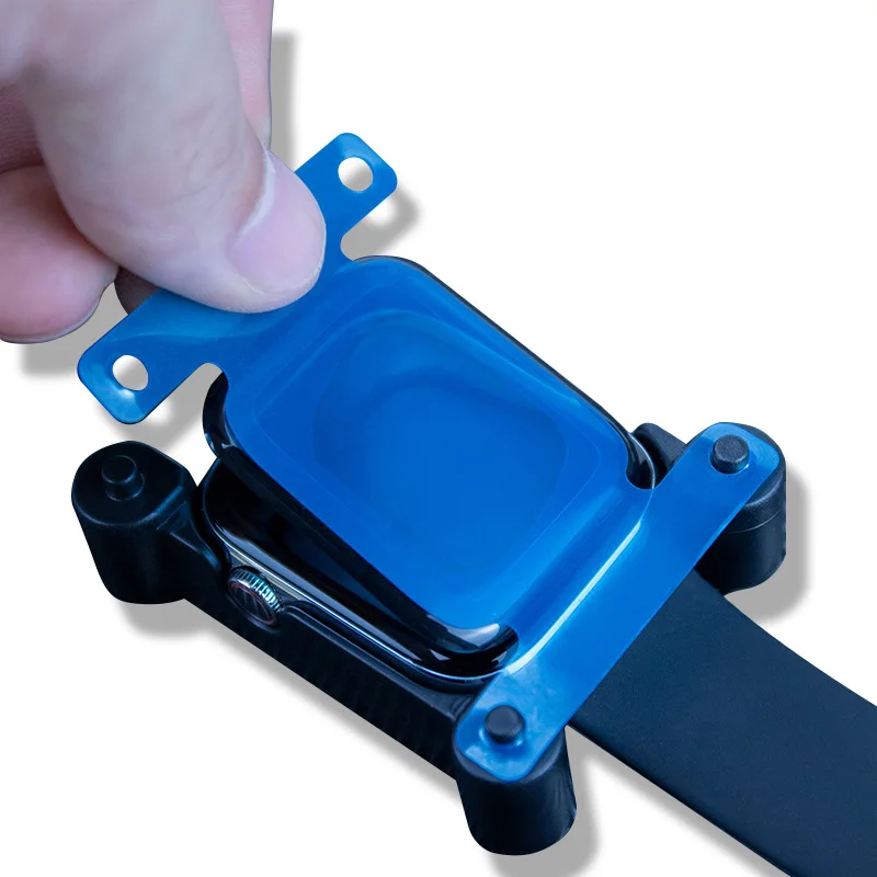 Apple Watch Ultra 시리즈 9 8 7 6 5 SE 용 트레이 화면 보호기 설치 IWatch 49mm 45mm 41mm 44mm 40mm 용 3PCS 보호 필름