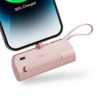 Mini Power Bank Portable 4500mAh Power Phone Charger Capsule Dual USB-C Ports For IPhone16/ 15/15 plus/15 pro/15 pro Max/Android 1