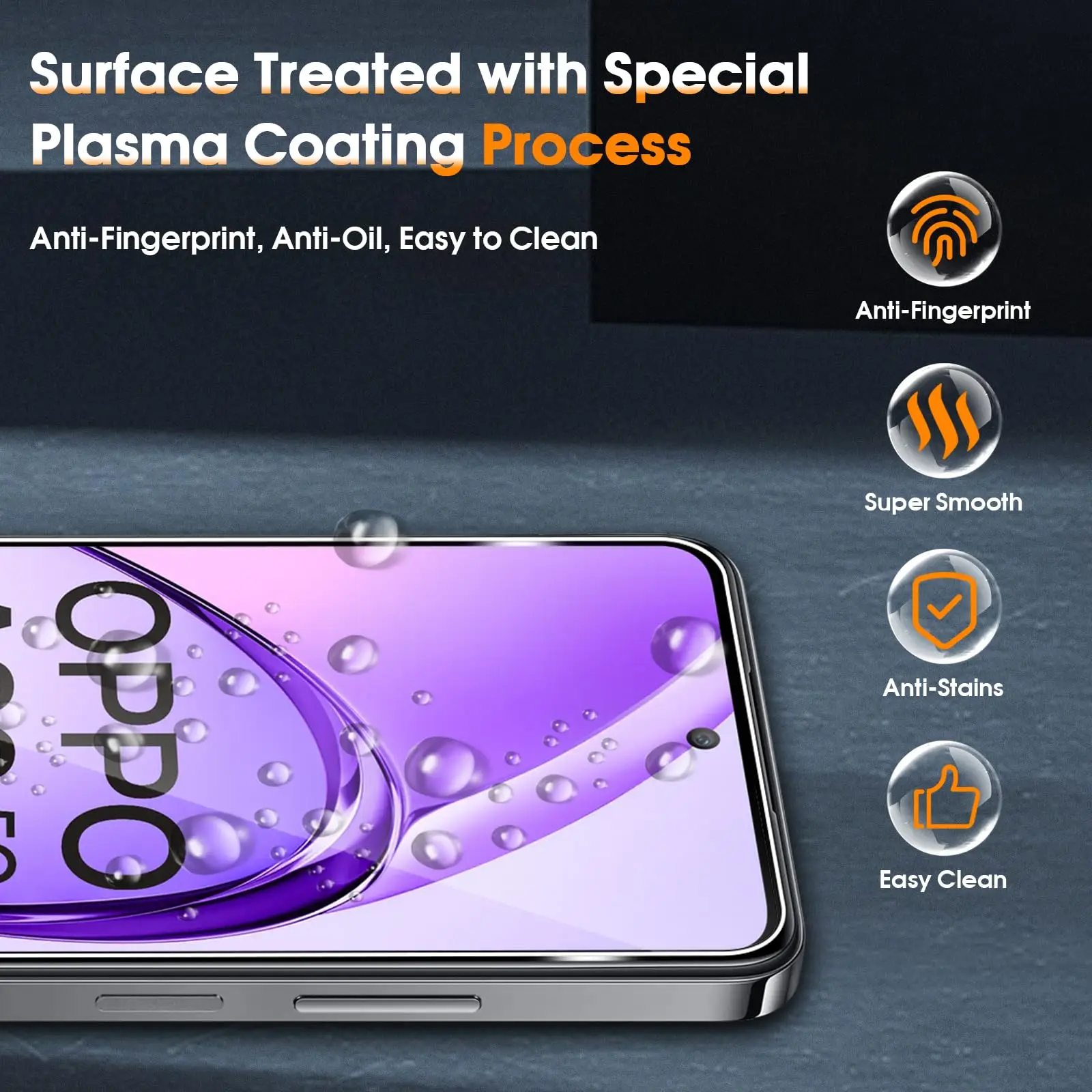 3 pezzi Ultra-Clear Protezione Schermo in Vetro Temperato, Compatibile