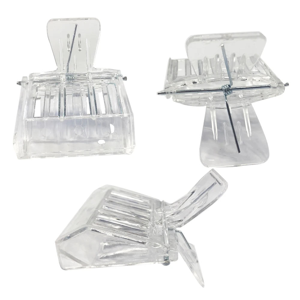 Beekeeping Tools Beekeeping Accessories Bee Cage Bee Queen Catcher Colorless Plastic Queen Cage Clip Isolation Room Beekeeper Equipment