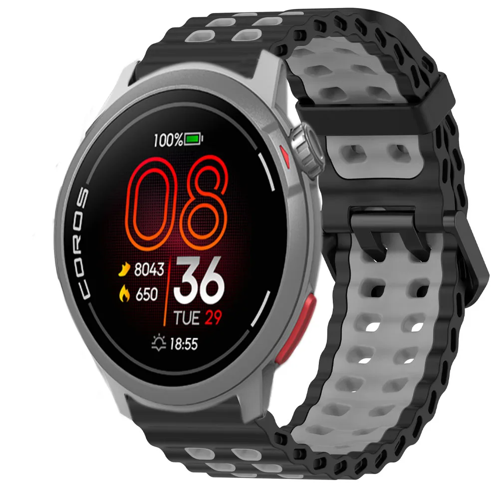 Premium 22mm Ocean Silicone Sport Wristband
