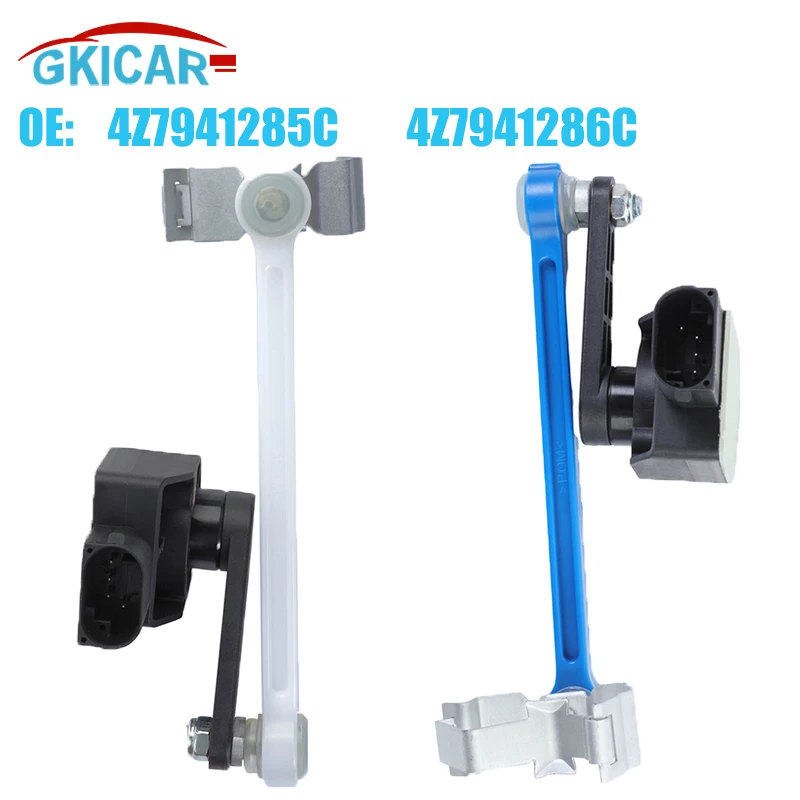 4Z7941285C Front Left 4Z7941286C Right New Height Suspension Level Sensor for VW Audi A6 Allroad C5