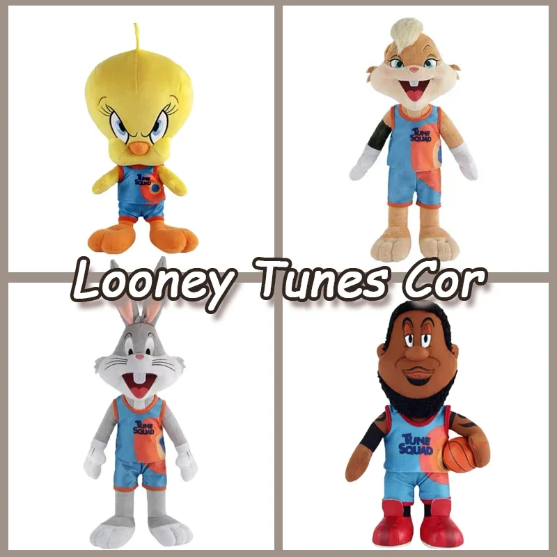 Looney Tunes Space Jam 2 James Bugs Bunny Ola Bunny Tweety Peluche Cute Cartoon Movie Figures Bambola Di Pezza Giocattoli Per Bambini Regalo