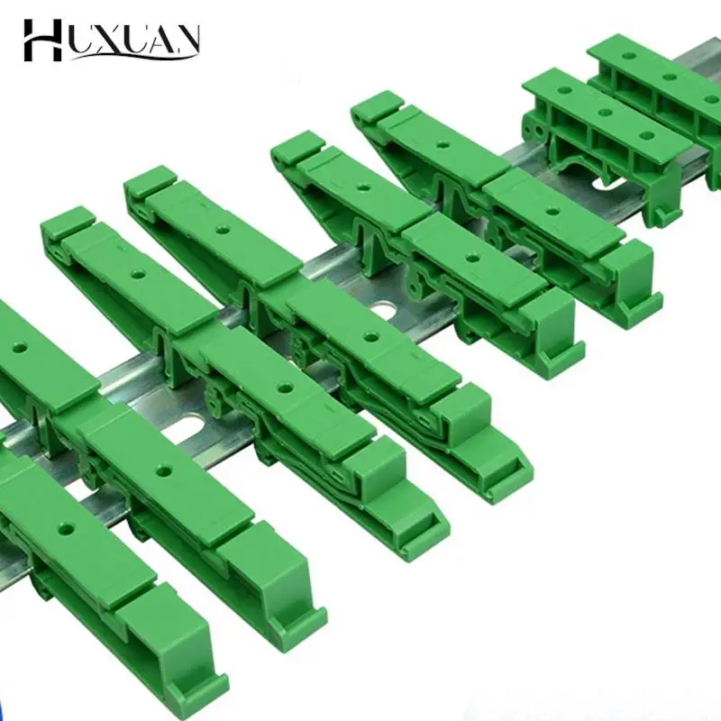 PCB Mounting Brackets DRG-01 DRG-02 Rail Adapter Circuit Board Mounting Bracket Replacements Parts 35mm 2Pcs/Lot For DIN C45 din rail bracket