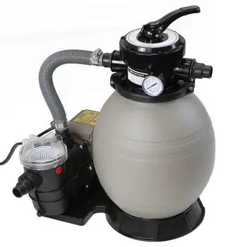 3,100GPH Swimming Pool 16" Sand Filter 3/4hp Pump 1