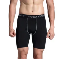 Skinny Fitness Mens Compression Sports Gym Under Base Layer Running Tights Quick-Drying Shorts Trainning Riding Male 3XL Shorts 1